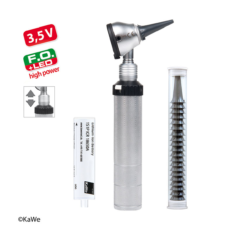 0111830101 - KaWe EUROLIGHT F.O.30 LED | 3.5V Otoscope