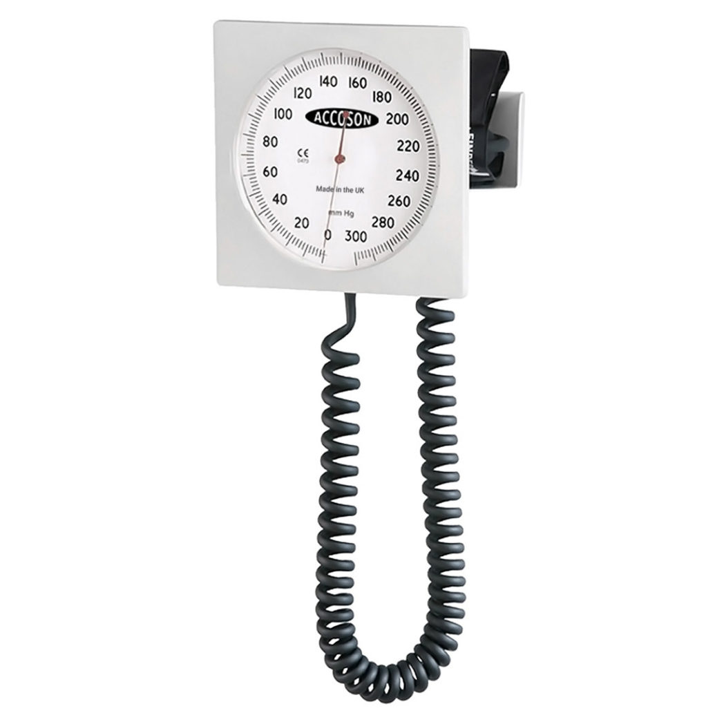 Accoson SIX00 Series Aneroid Sphygmomanometer, Wall Mounted