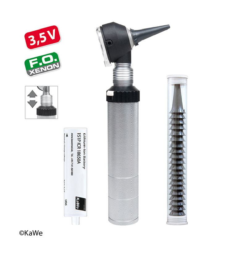 0112430101 - KaWe COMBILIGHT F.O.30 | 3.5V Otoscope