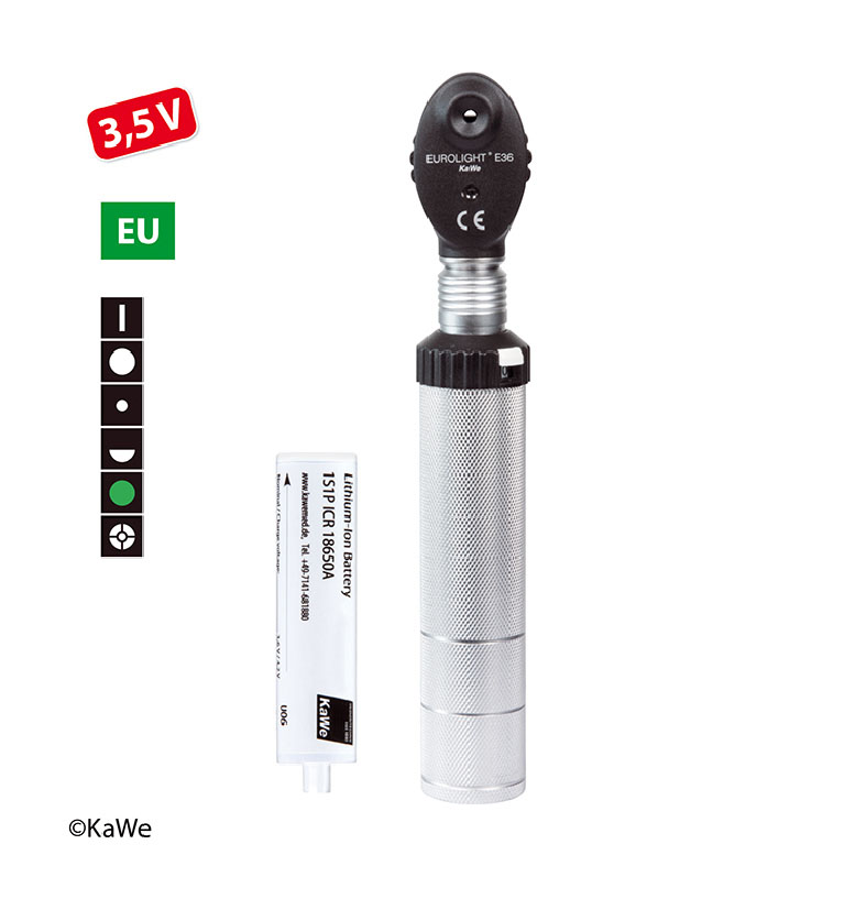0125361101 - KaWe EUROLIGHT E36 3.5 V Ophthalmoscope