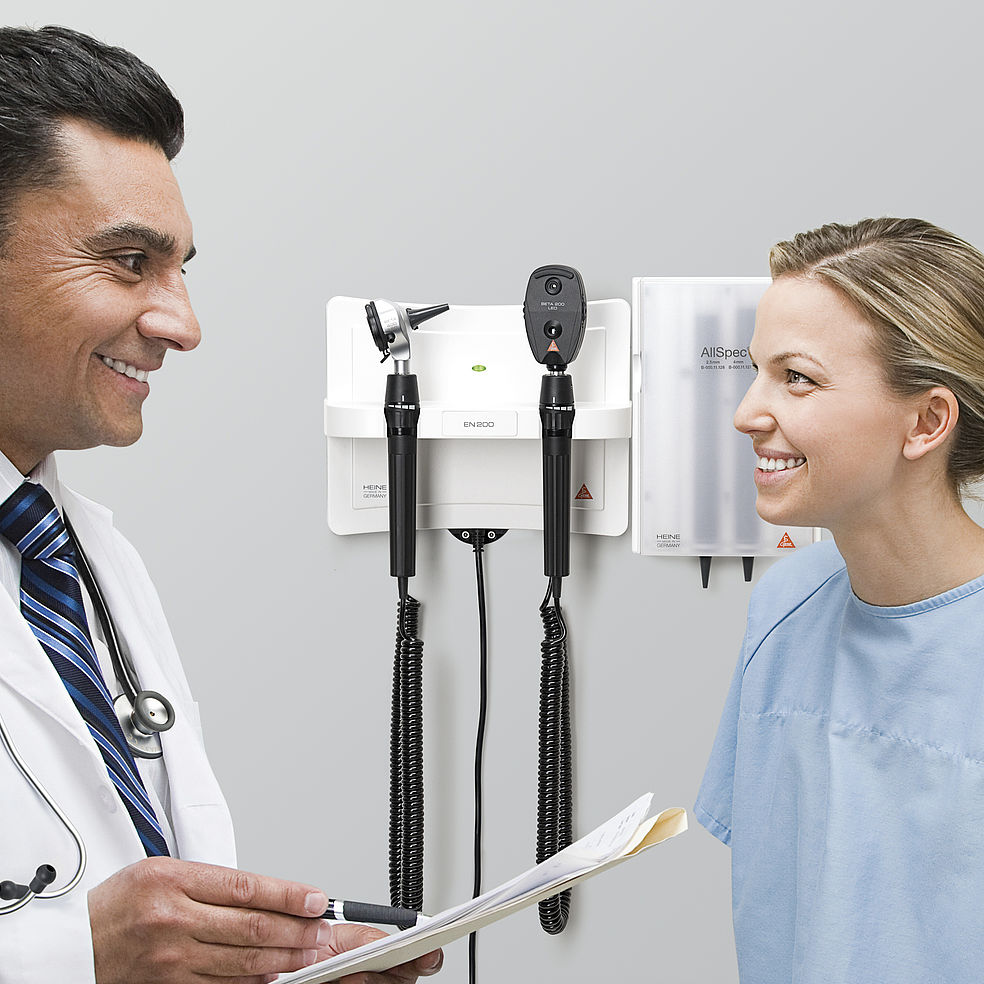 HEINE EN200 Wall Diagnostic Set