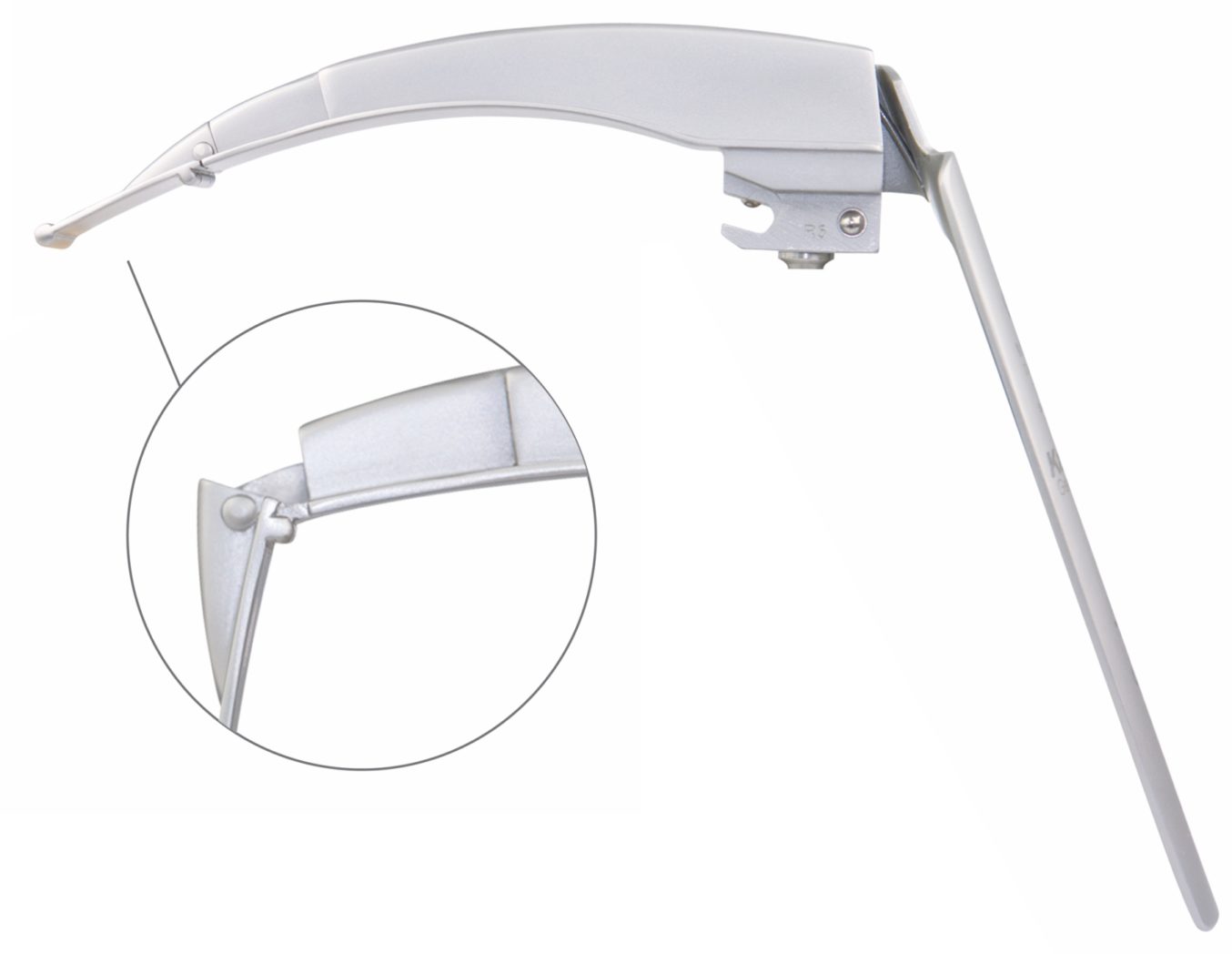 KaWe FLAPLIGHT F.O. MEGALIGHT Reusable Laryngoscope Blade