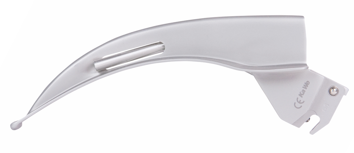 KaWe Polio Macintosh F.O. Reusable Laryngoscope Blade