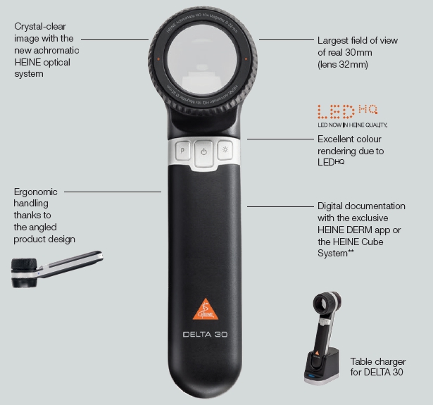 HEINE DELTA30 Dermatocope