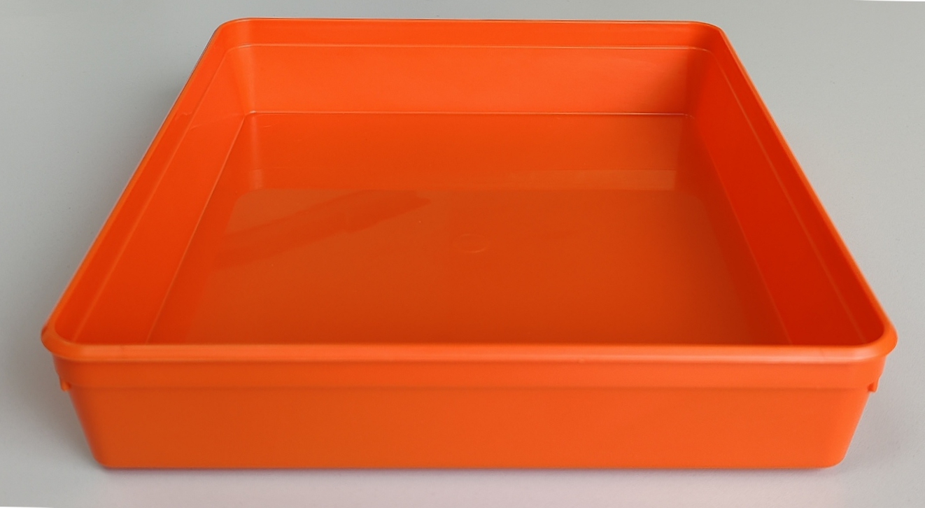 Henley Reusable Trays - Orange