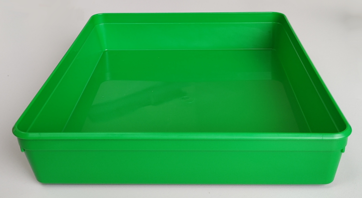 Henley Reusable Trays - Green