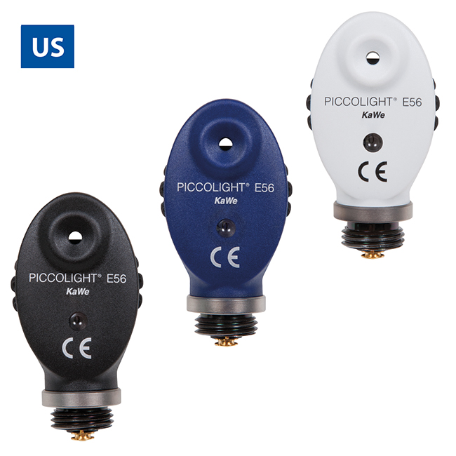 0183566021, 0183566321 & 0183566261 - KaWe PICCOLIGHT E56 / US, 2.5 V Ophthalmoscope Head