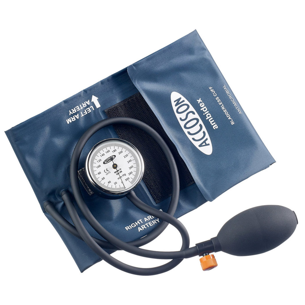 Accoson Pocket Hand Held Sphygmomanometer with Ambidex Cuff