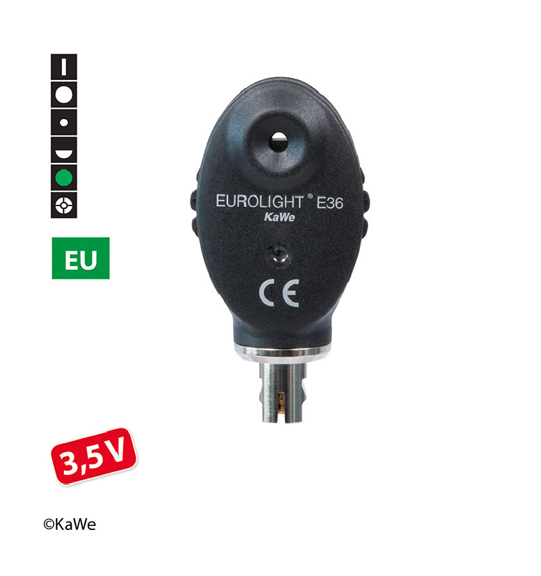 0185361001 - KaWe EUROLIGHT E36 / EU, 3.5 V Ophthalmoscope Head