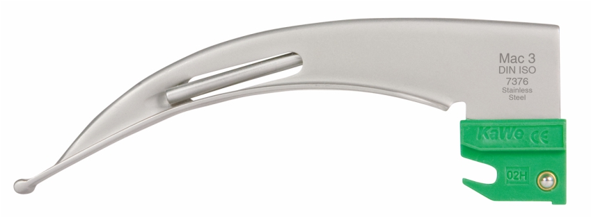 KaWe Economy Macintosh F.O. Reusable Laryngoscope Blade