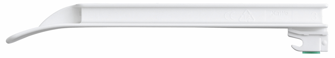 KaWe Miller F.O. Plastic Disposable Laryngoscope Blade