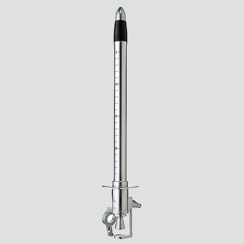 E-003.18.225 Heine Fiber Optic Sigmoidoscope Complete With Obturator, Viewing Window, Swivel Lens and End-Piece